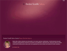 Tablet Screenshot of beraberguzellik.com